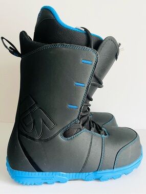 Burton Transfer Snowboard Boots Imprint 1 Size 13 Black Blue